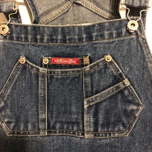 VINTAGE 90s XHILARATION OVERALL SHORTS